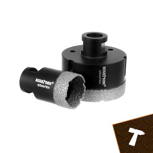 Professionellt Diamantborrsats för Keramik och Betong 6–68 mm – M14