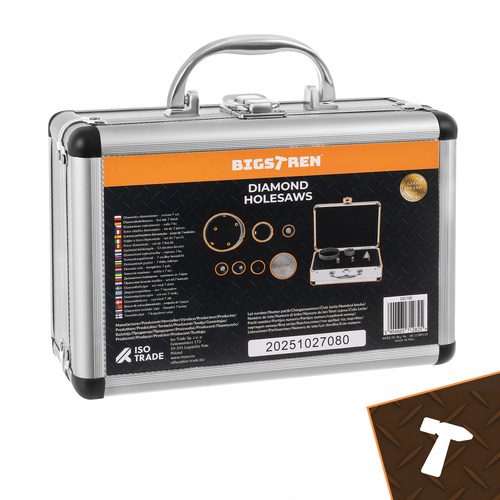 Professionellt Diamantborrsats för Keramik och Betong 6–68 mm – M14