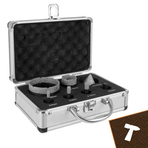 Professionellt Diamantborrsats för Keramik och Betong 6–68 mm – M14