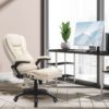 Ergonomisk kontorsstol med massage och värmefunktion - komfort och stil för långa arbetsdagar