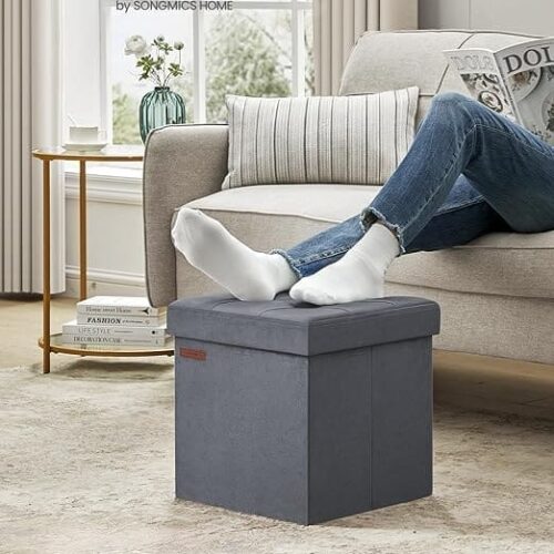 Alternative view of Elegant och Multifunktionell Sittkista i Sammet med Förvaring – Perfekt för Alla Rum