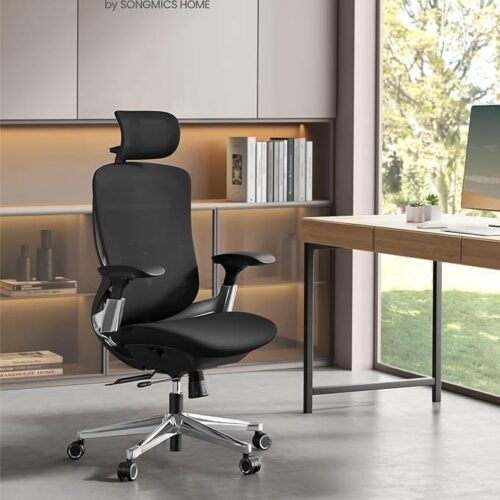 Ergonomisk Nätstol med Justerbara Funktioner för Maximal Komfort – Perfekt för Kontoret