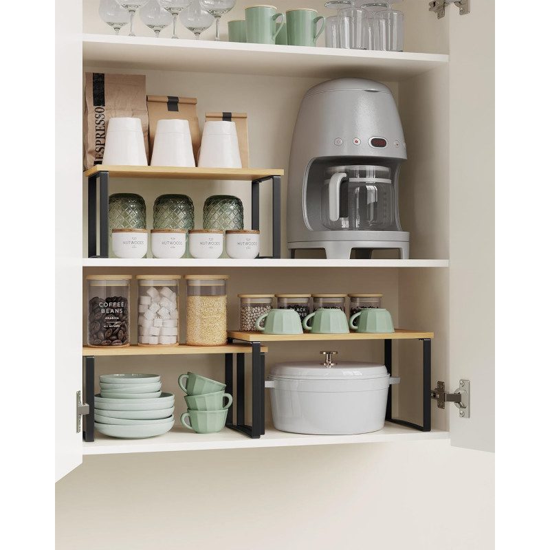 3-delat Kryddhylleset – Stapelbara Kökorganisatörer