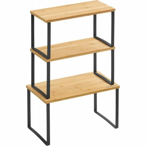 3-delat Kryddhylleset – Stapelbara Kökorganisatörer