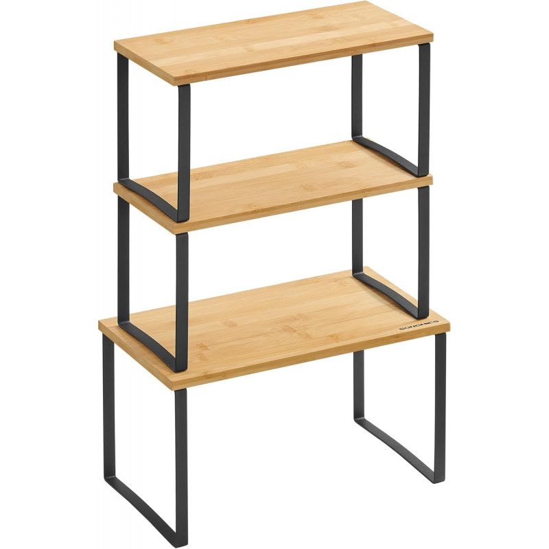 3-delat Kryddhylleset – Stapelbara Kökorganisatörer