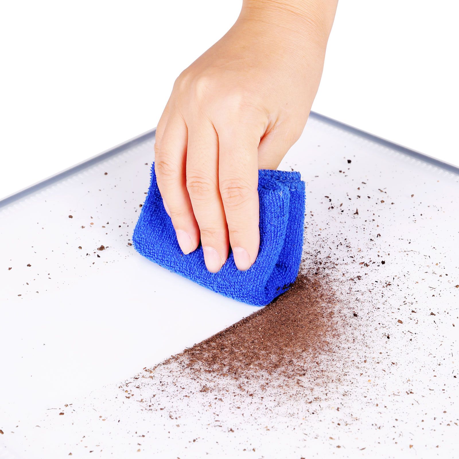 Transparent DIY-lekhage för husdjur 143 x 73 x 46 cm