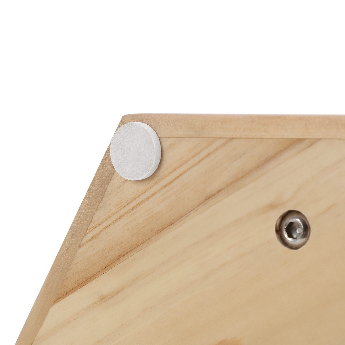 Smyckesträd med smart förvaring – ljusbrun/vit