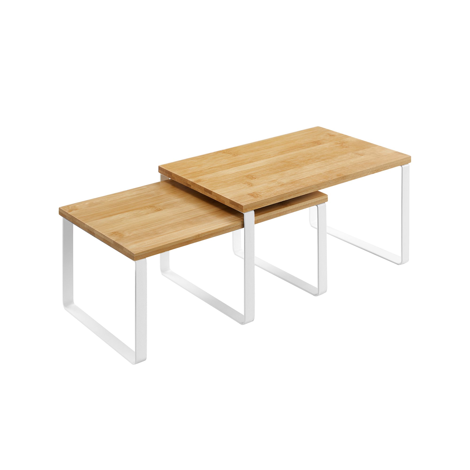 2-pack kryddställ – stapelbar köksarrangör / kryddhållare