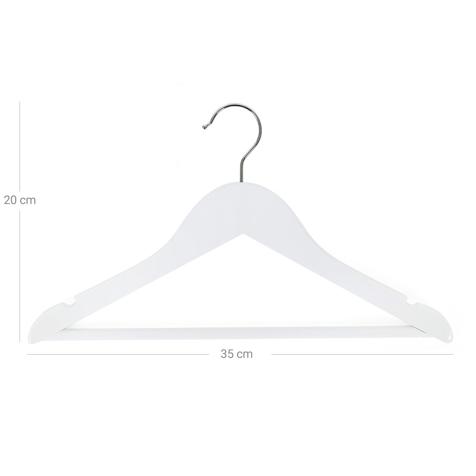 20-pack träg algar för barn – Barngalgar för kläder