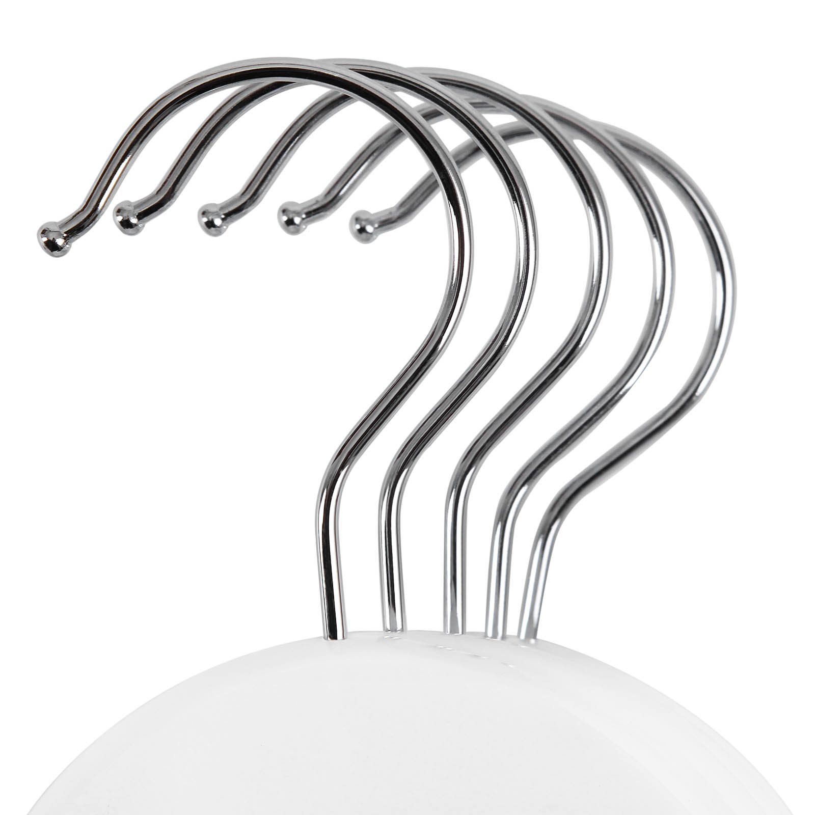 Vita trägalgar 20-pack med halkskydd på byxstång