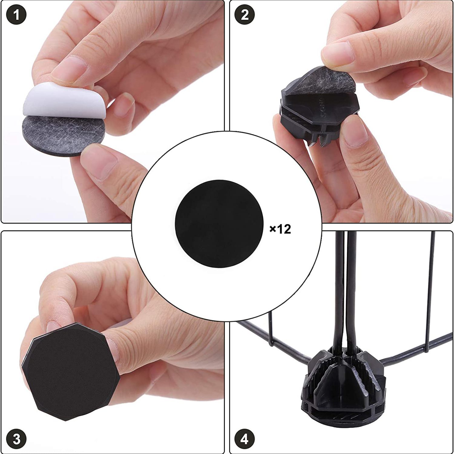 Husdjurslekhage DIY i metall – 143 × 73 × 46 cm