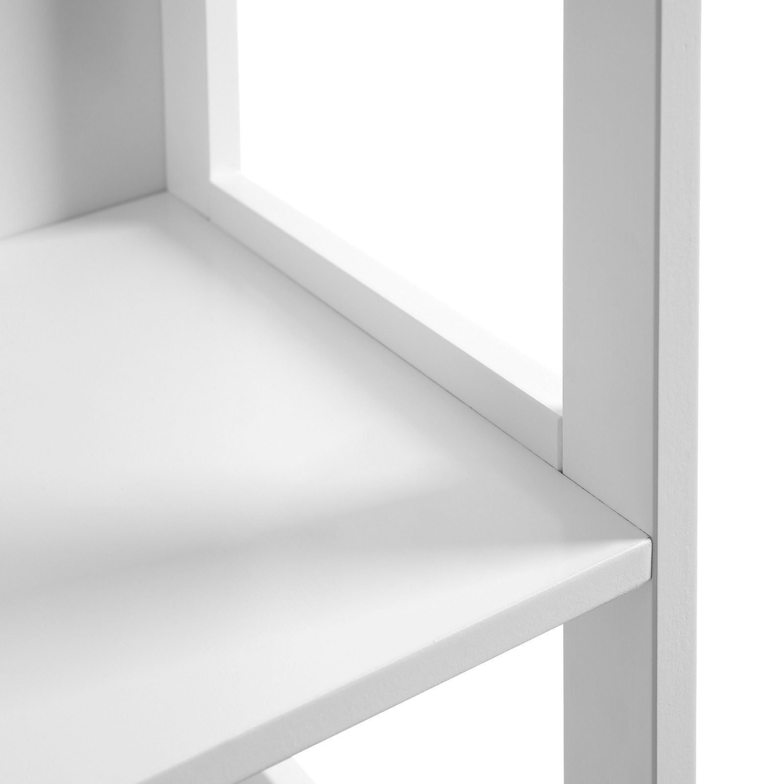 Badrumsskåp, Fristående badrumsförvaringsenhet, med 2 lådor, 3 öppna fack, för badrum, vardagsrum, kök, modern stil