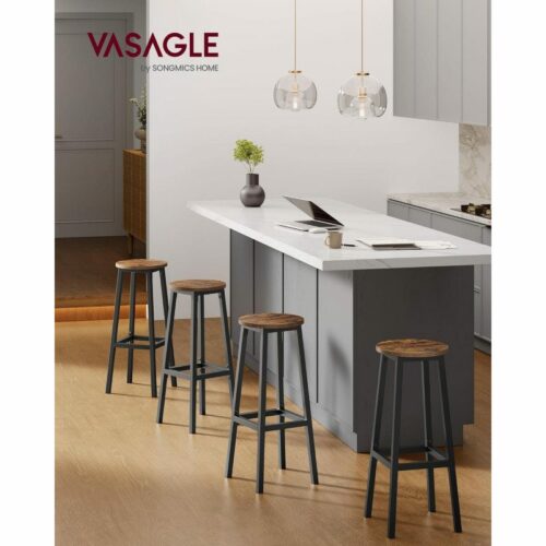 Barpallar 2-pack – Vintage Brun, Fotstöd, Sits 72 cm