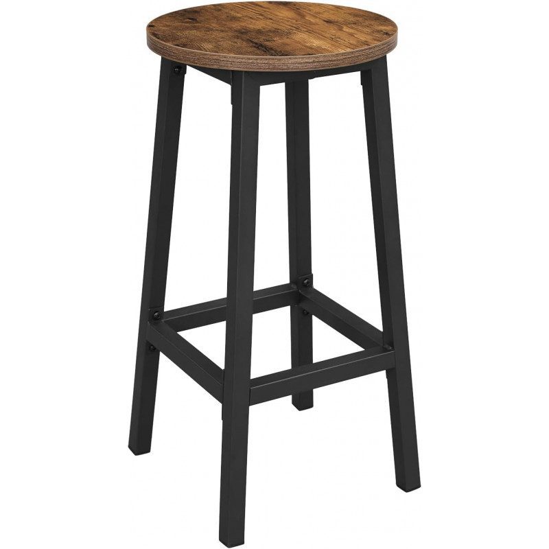 Barpallar 2-pack – Vintage Brun, Fotstöd, Sits 72 cm