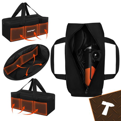 Bilpolermaskin 1000 W – Dubbelverkande Polermaskin med LED & 15 mm Orbit - Bild 19