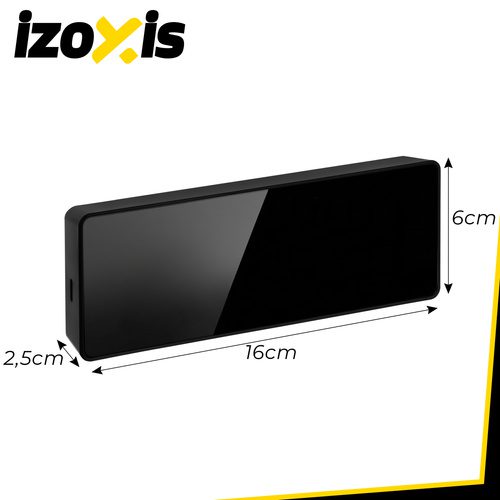 Alternative view of Digital LED-Väckarklocka – Alarmklocka med Färgdisplay, Temperatur & Snooze
