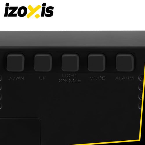 Digital LED-Väckarklocka – Alarmklocka med Färgdisplay, Temperatur & Snooze - Bild 10