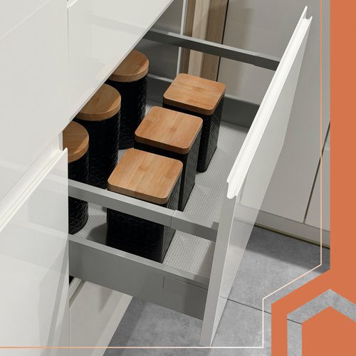 Halkskyddsmatta på Rulle 500 x 50 cm – Antiglidmatta för Lådor, Skåp & Hyllor - Bild 3