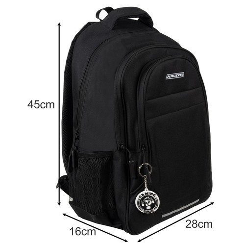 Alternative view of Ryggsäck 22 L – Vadderad Laptopryggsäck med Reflex, Svart