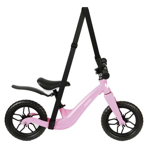 Balanscykel 12 Tum – Lätt Springcykel för Barn med Justerbar Sadel, Rosa - Bild 7