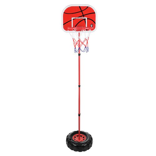 Basketkorg 170 cm – Justerbart Basketställ med Boll & Pump - Bild 7