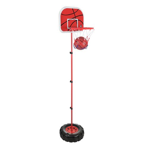 Basketkorg 170 cm – Justerbart Basketställ med Boll & Pump - Bild 10