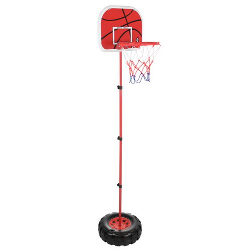 Basketkorg 170 cm – Justerbart Basketställ med Boll & Pump - Bild 12