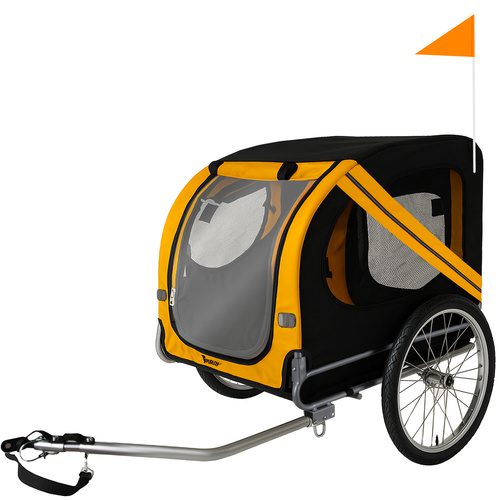 Cykelvagn för Hund & Katt – Husdjursvagn med 20" Hjul & Säkerhetsbälte - Bild 3