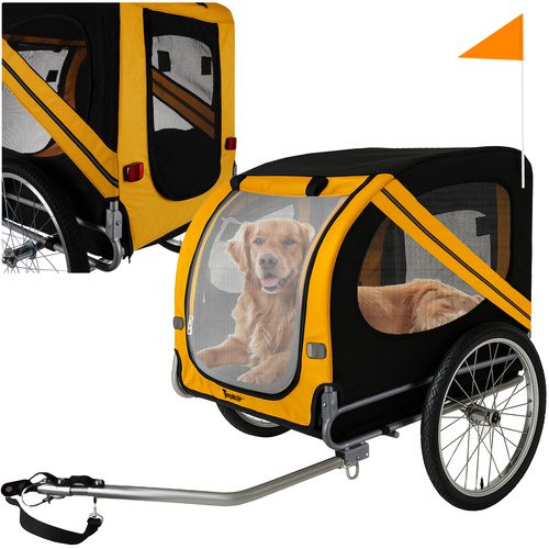 Cykelvagn för Hund & Katt – Husdjursvagn med 20" Hjul & Säkerhetsbälte