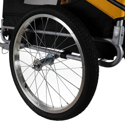 Cykelvagn för Hund & Katt – Husdjursvagn med 20" Hjul & Säkerhetsbälte - Bild 8