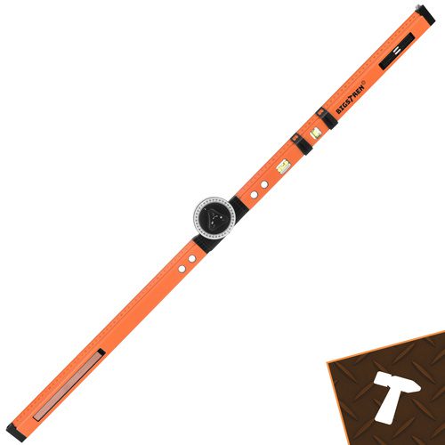 Justerbar Vinkelhake 3-i-1 500 mm – Gradskiva, Vattenpass & Passare - Bild 12