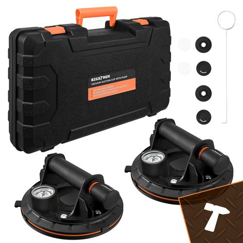 Vakuumsugkoppar 2-pack – Sugkoppar med Pump & Manometer - Bild 19