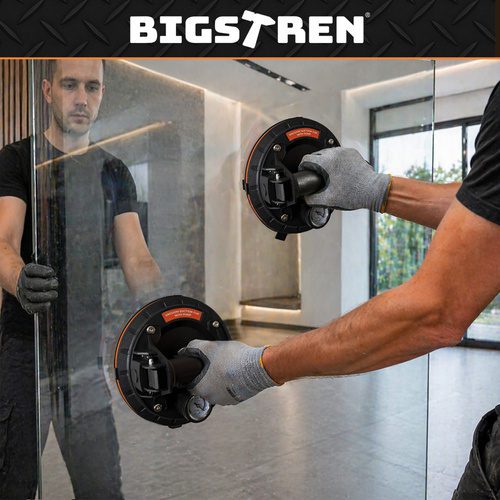 Vakuumsugkoppar 2-pack – Sugkoppar med Pump & Manometer - Bild 6