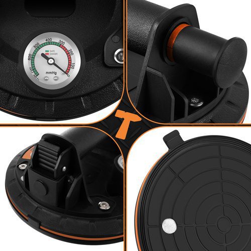 Vakuumsugkoppar 2-pack – Sugkoppar med Pump & Manometer - Bild 27