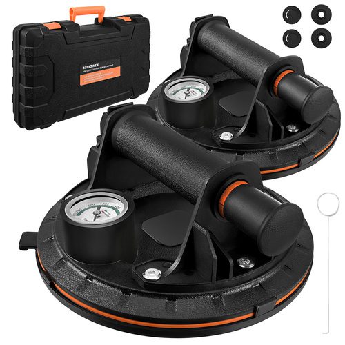 Vakuumsugkoppar 2-pack – Sugkoppar med Pump & Manometer - Bild 12