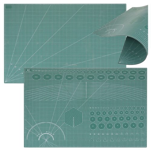 Skärmatta A1 90 x 60 cm Självläkande PVC – Dubbelsidig Skärunderlägg 3 mm
