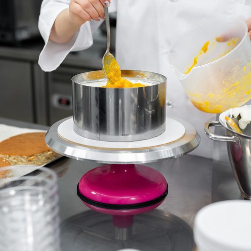 Justerbar Tårtring 16–30 cm – Tårtring 20 cm i Rostfritt Stål med Klämmor - Bild 3