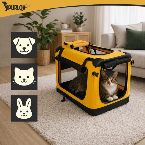 Transportväska för Hund & Katt XL – Hopfällbar Husdjursväska upp till 25 kg - Bild 7