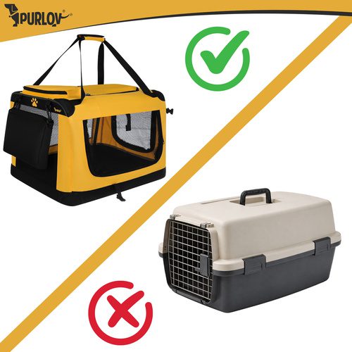 Transportväska för Hund & Katt XL – Hopfällbar Husdjursväska upp till 25 kg - Bild 16