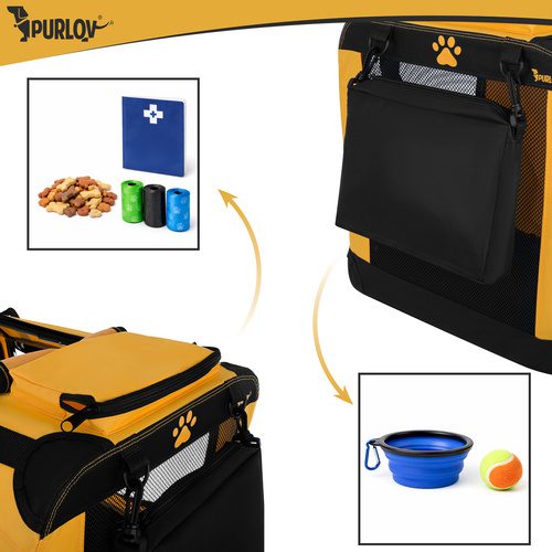 Transportväska för Hund & Katt XL – Hopfällbar Husdjursväska upp till 25 kg - Bild 13