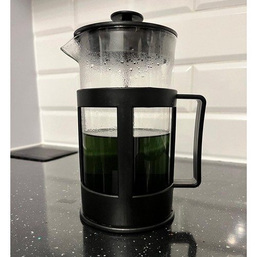 Kaffe- & Tebryggare 1 L – Presskanna i Glas med Rostfri Sil - Bild 7