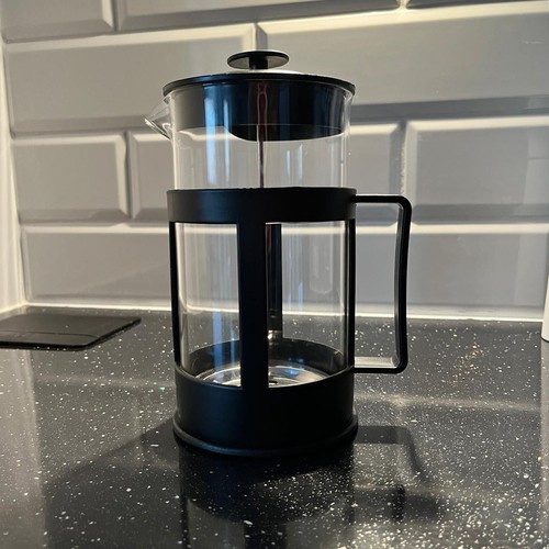 Kaffe- & Tebryggare 1 L – Presskanna i Glas med Rostfri Sil - Bild 9
