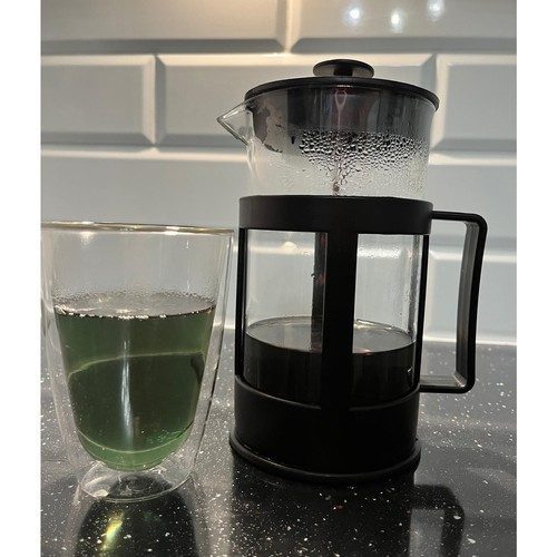 Kaffe- & Tebryggare 1 L – Presskanna i Glas med Rostfri Sil - Bild 4