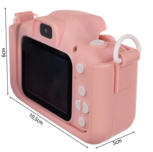 Alternative view of Digitalkamera för Barn – 1080P Kamera med 32 GB Minneskort, Rosa