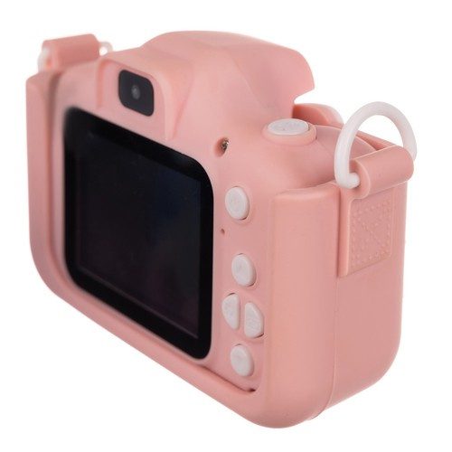 Digitalkamera för Barn – 1080P Kamera med 32 GB Minneskort, Rosa - Bild 10