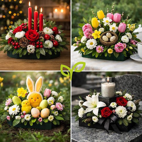 Blomsterskum 20-pack – Våtskum för Snittblommor & Blomsterarrangemang - Bild 5