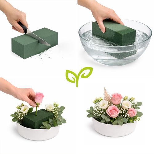 Blomsterskum 20-pack – Våtskum för Snittblommor & Blomsterarrangemang - Bild 9