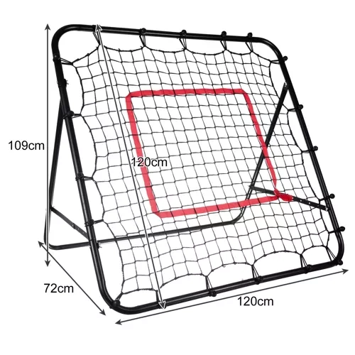 Alternative view of Fotbollsmål 120 x 120 cm – Träningsmål med Returnät, Måltavla & Markpinnar