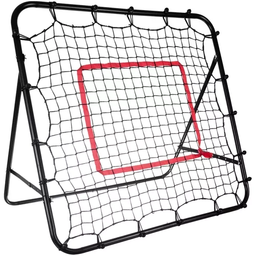 Fotbollsmål 120 x 120 cm – Träningsmål med Returnät, Måltavla & Markpinnar - Bild 6