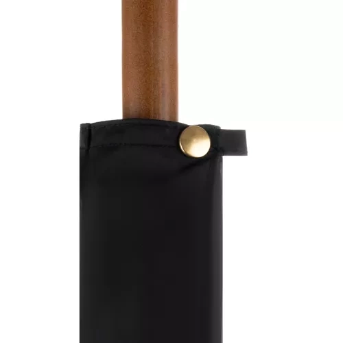 Vindstabilt Paraply 24 Spröt – Extra Stort Regnparaply med Trähandtag & Fodral - Bild 5